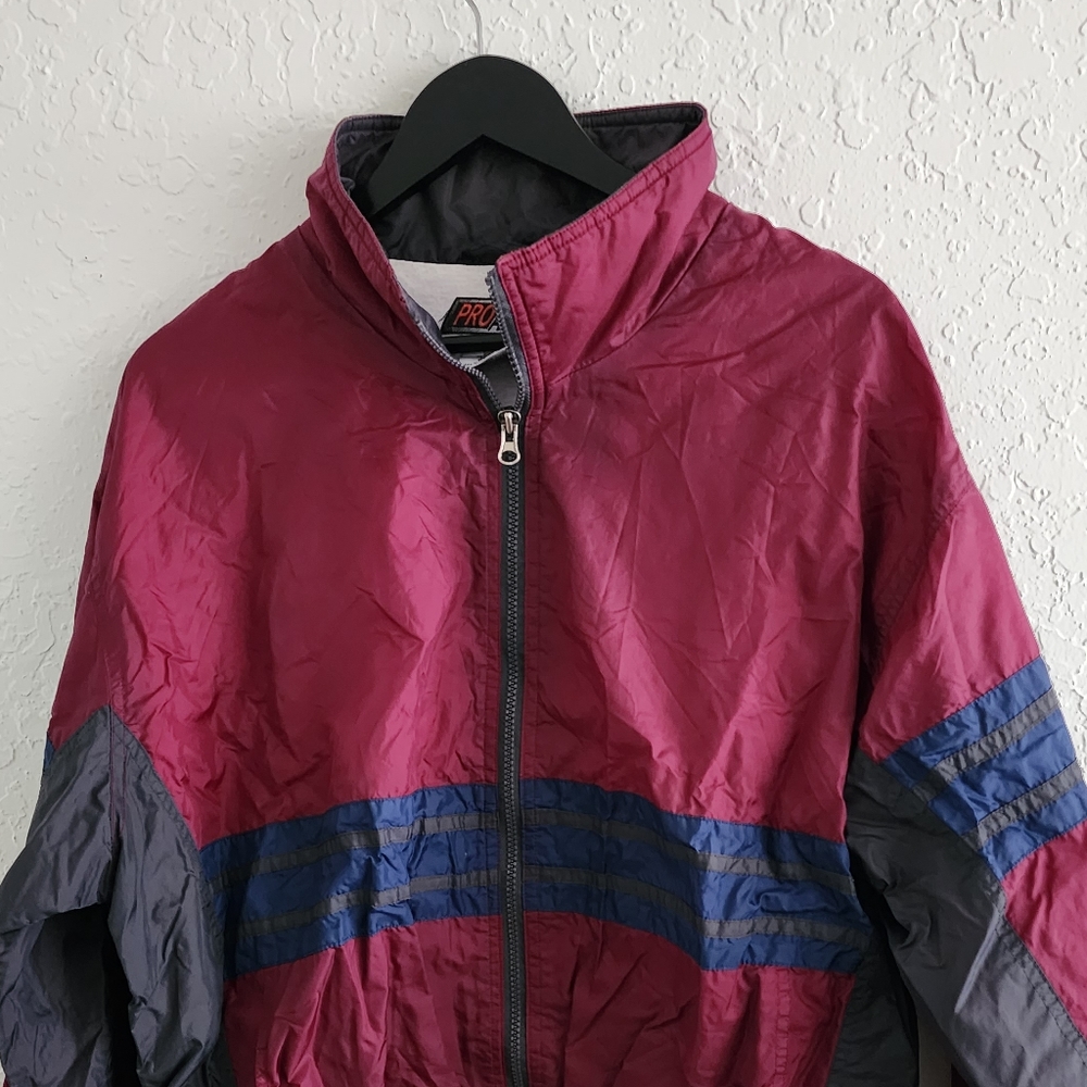 Vintage Pro Active Windbreaker Jacket